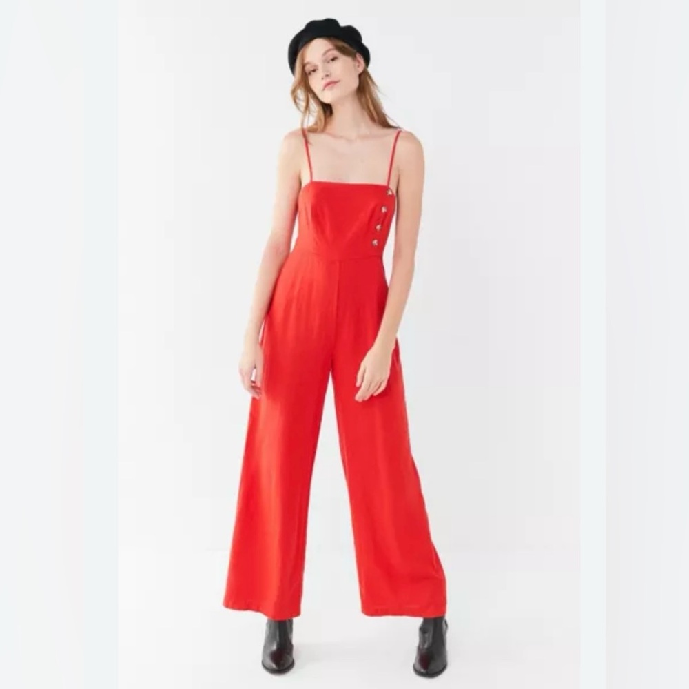 Linen Midi Romper